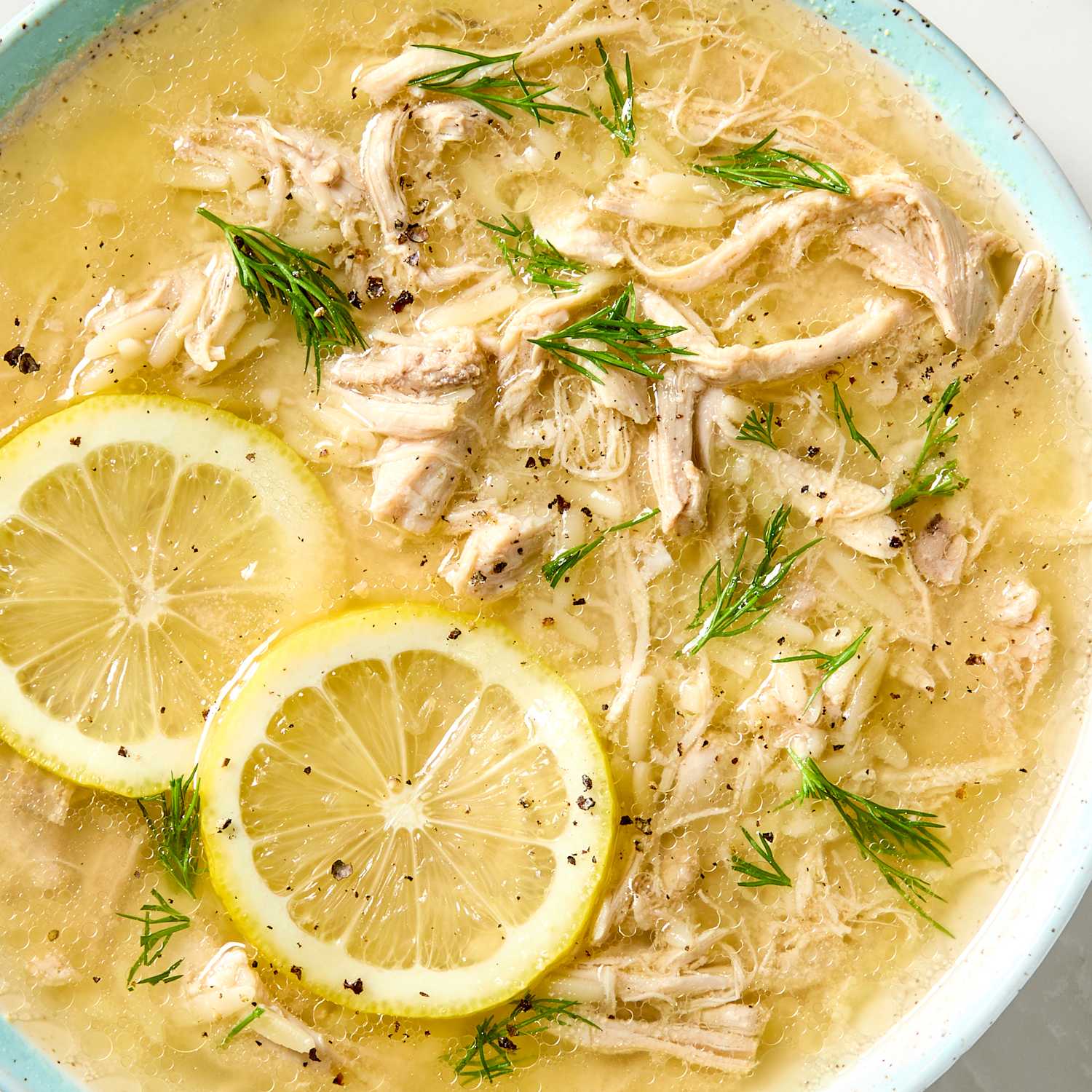 Greek Avgolemono Soup