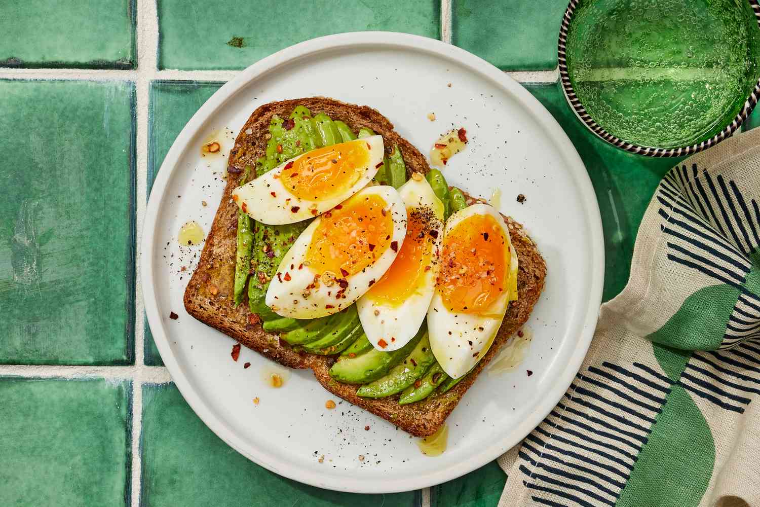 Avocado Toast with Jammy Eggs
