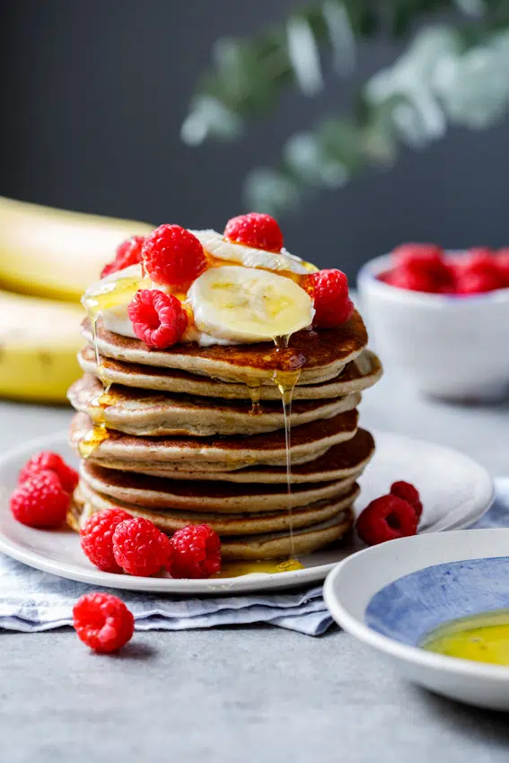 Banana Oat Pancakes