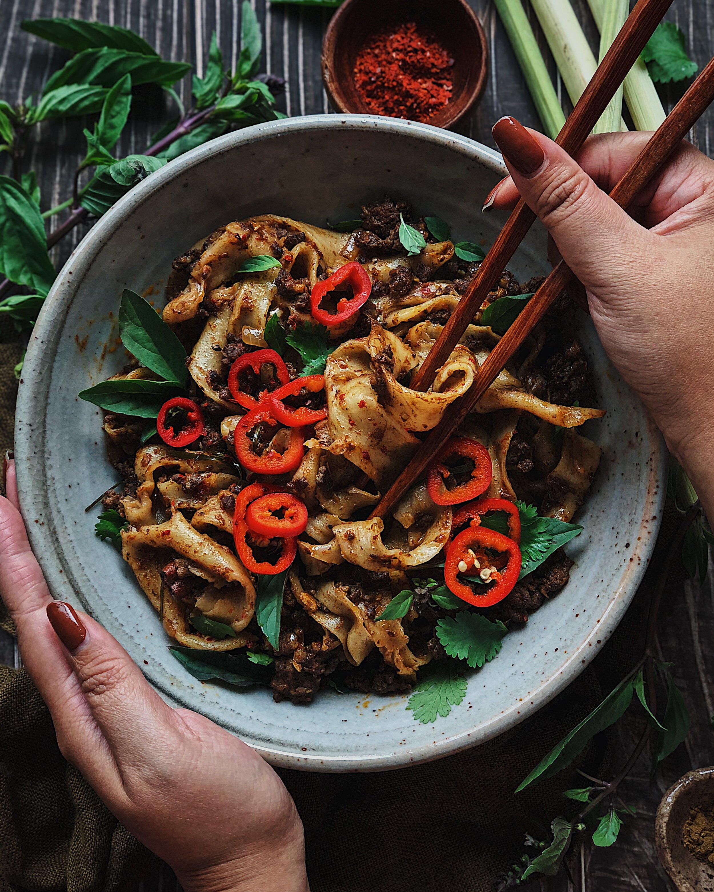 Beef Rendang Noodles