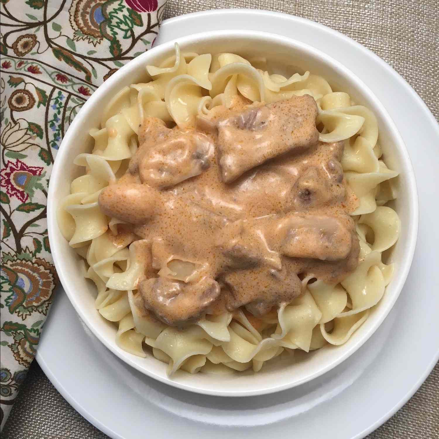 Russian Beef Stroganoff