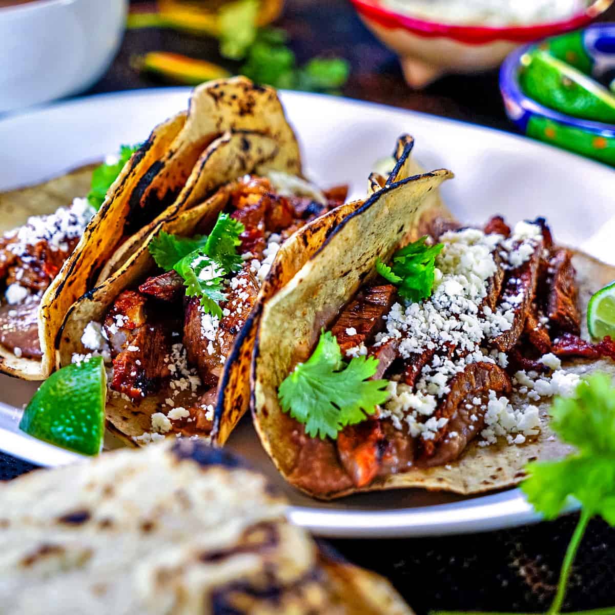 Beef Tacos de Asada