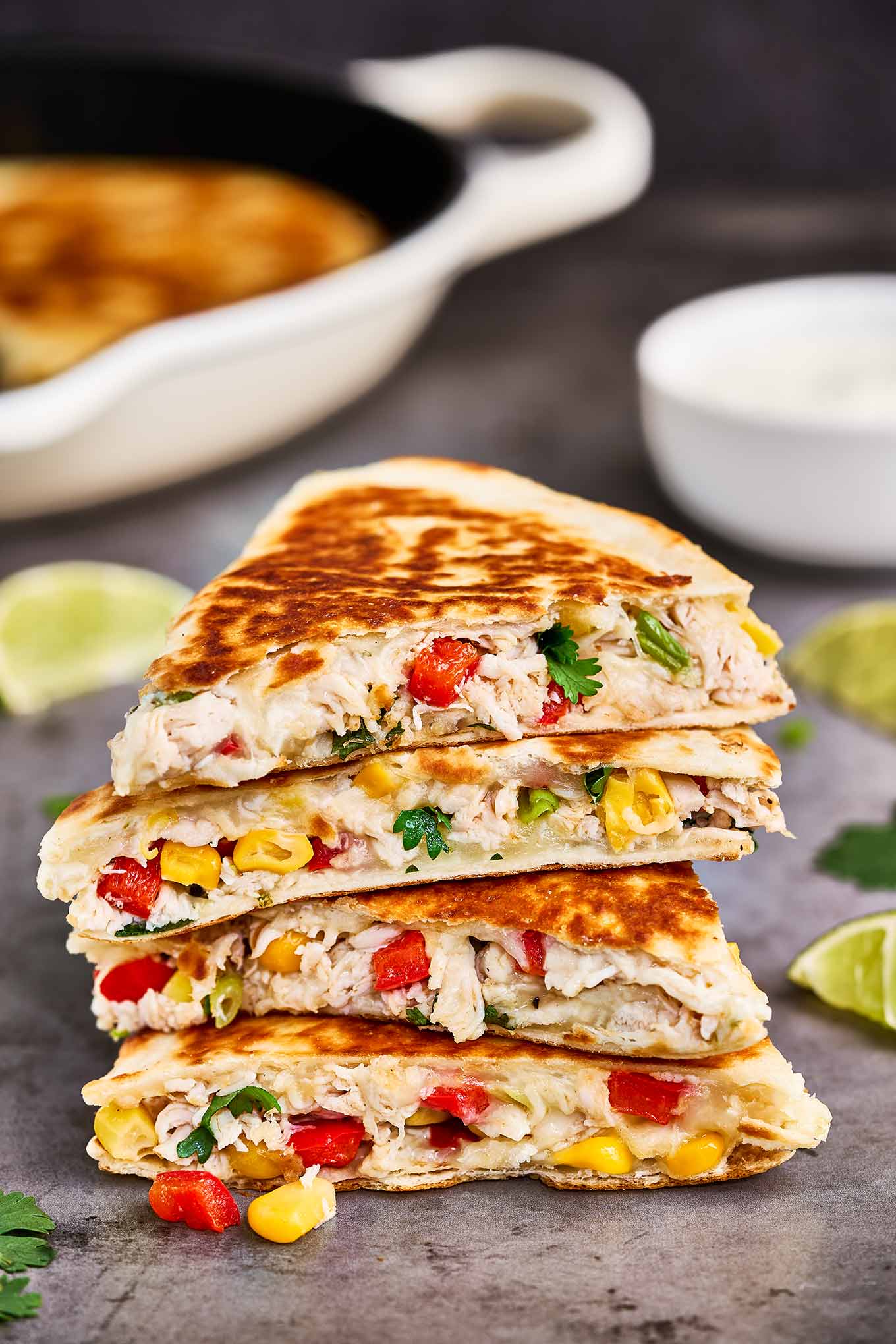 Chicken Quesadillas