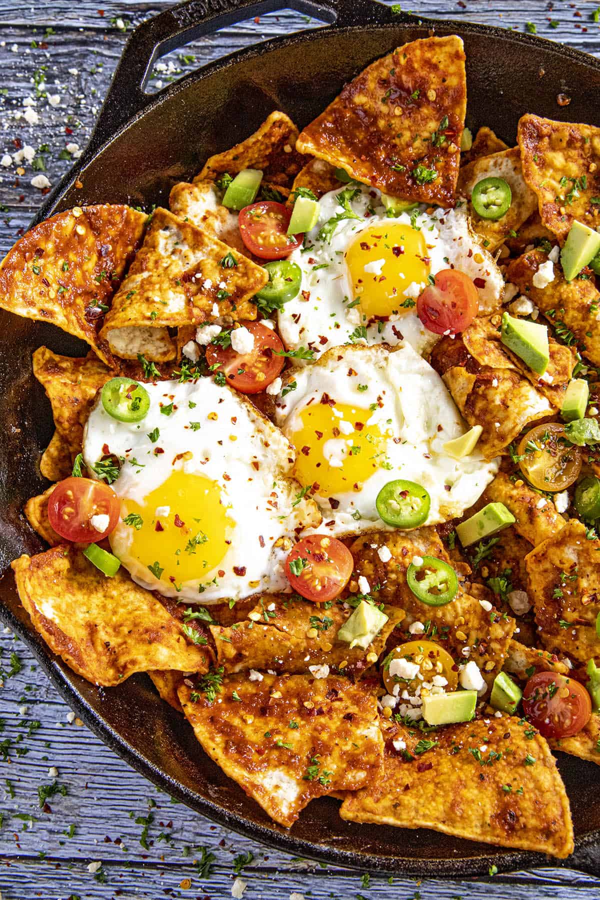 Chilaquiles Rojos