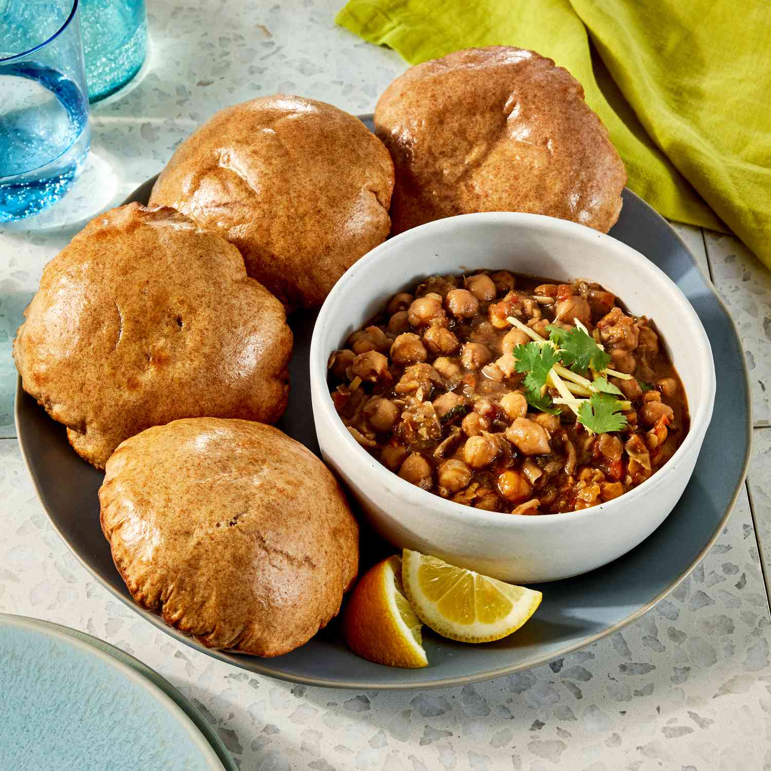Indian Chole Bhature