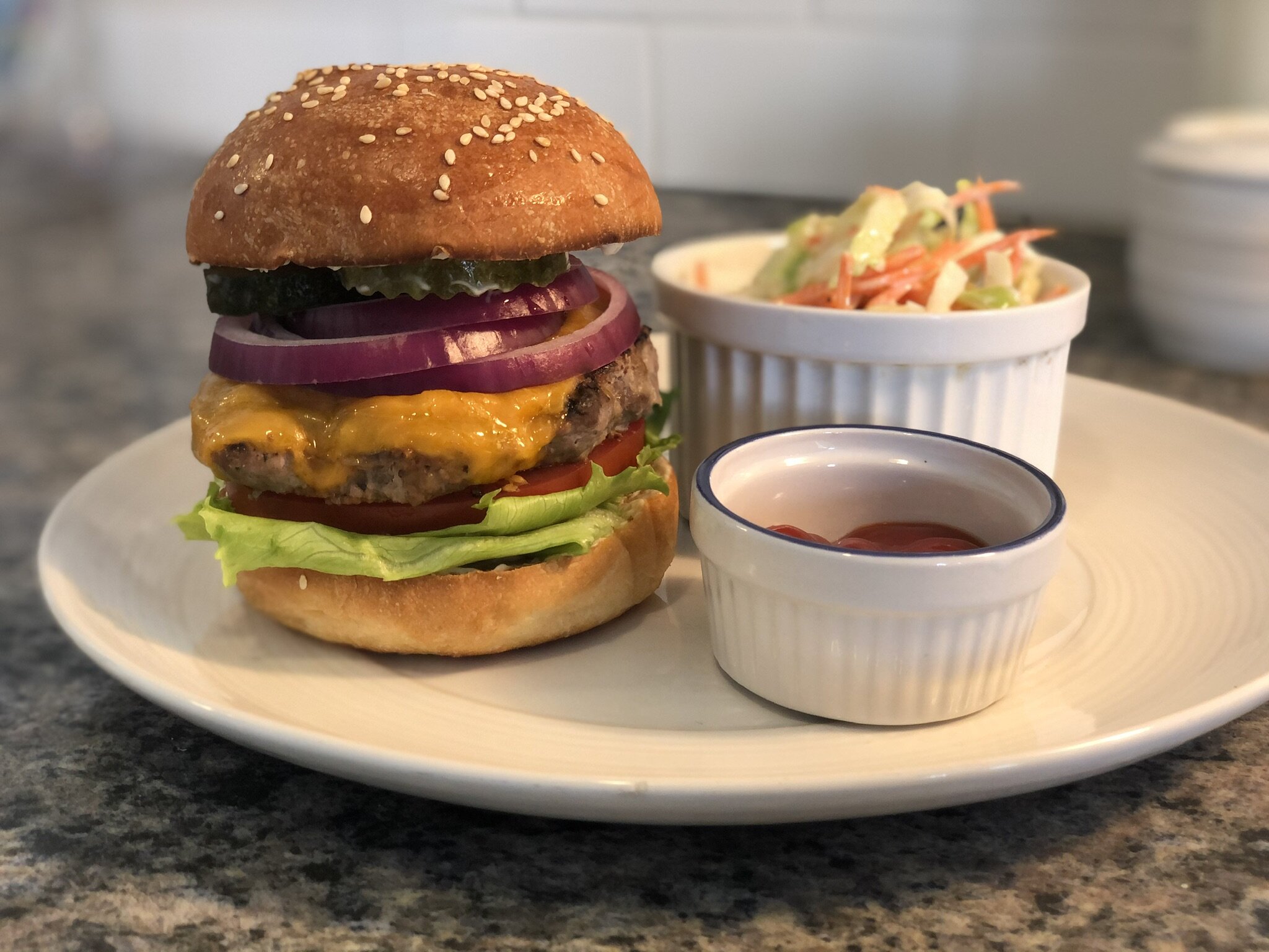 Classic American Cheeseburger