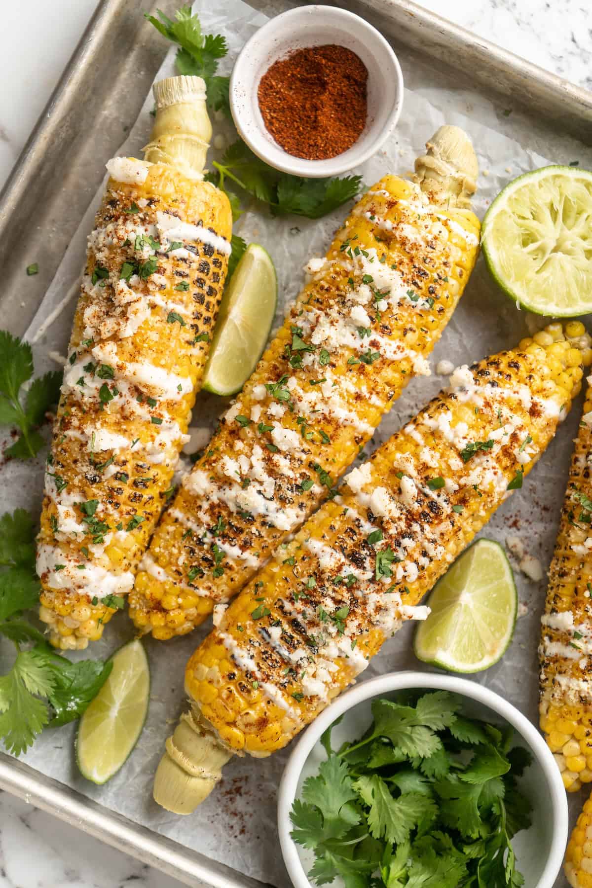 Mexican Elote (Street Corn)