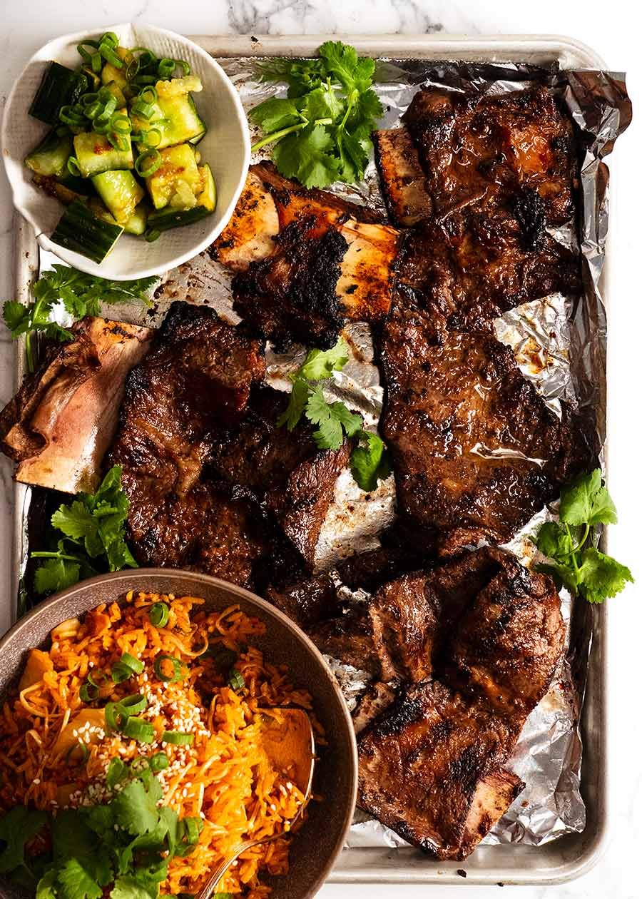 Korean Galbi (Short Ribs)