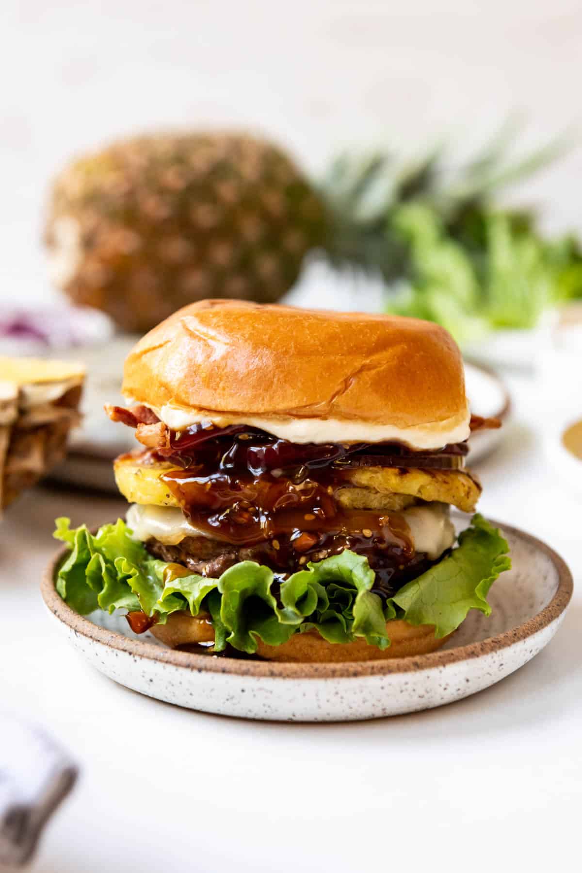 Hawaiian Teriyaki Burger