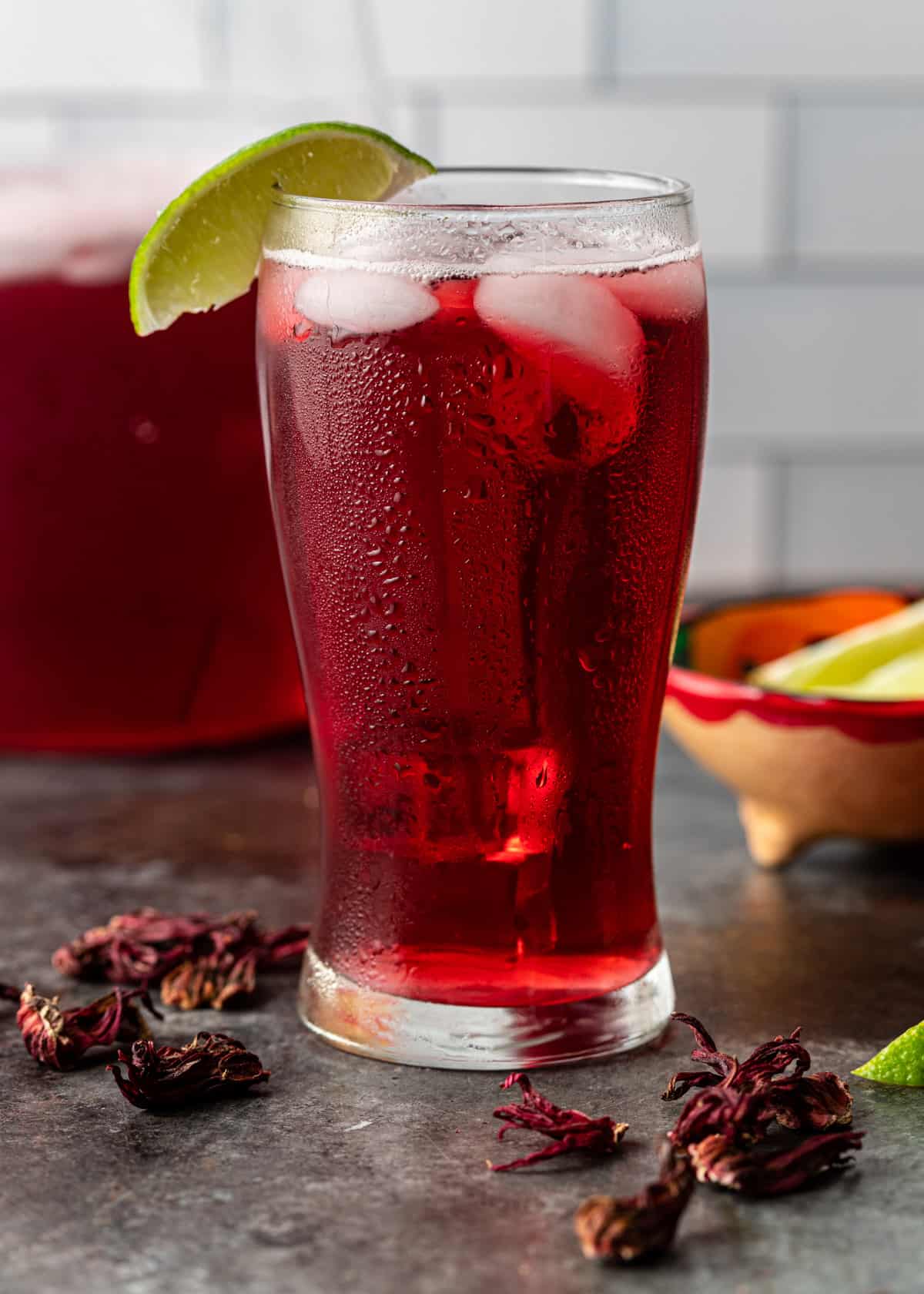 Iced Hibiscus Tea