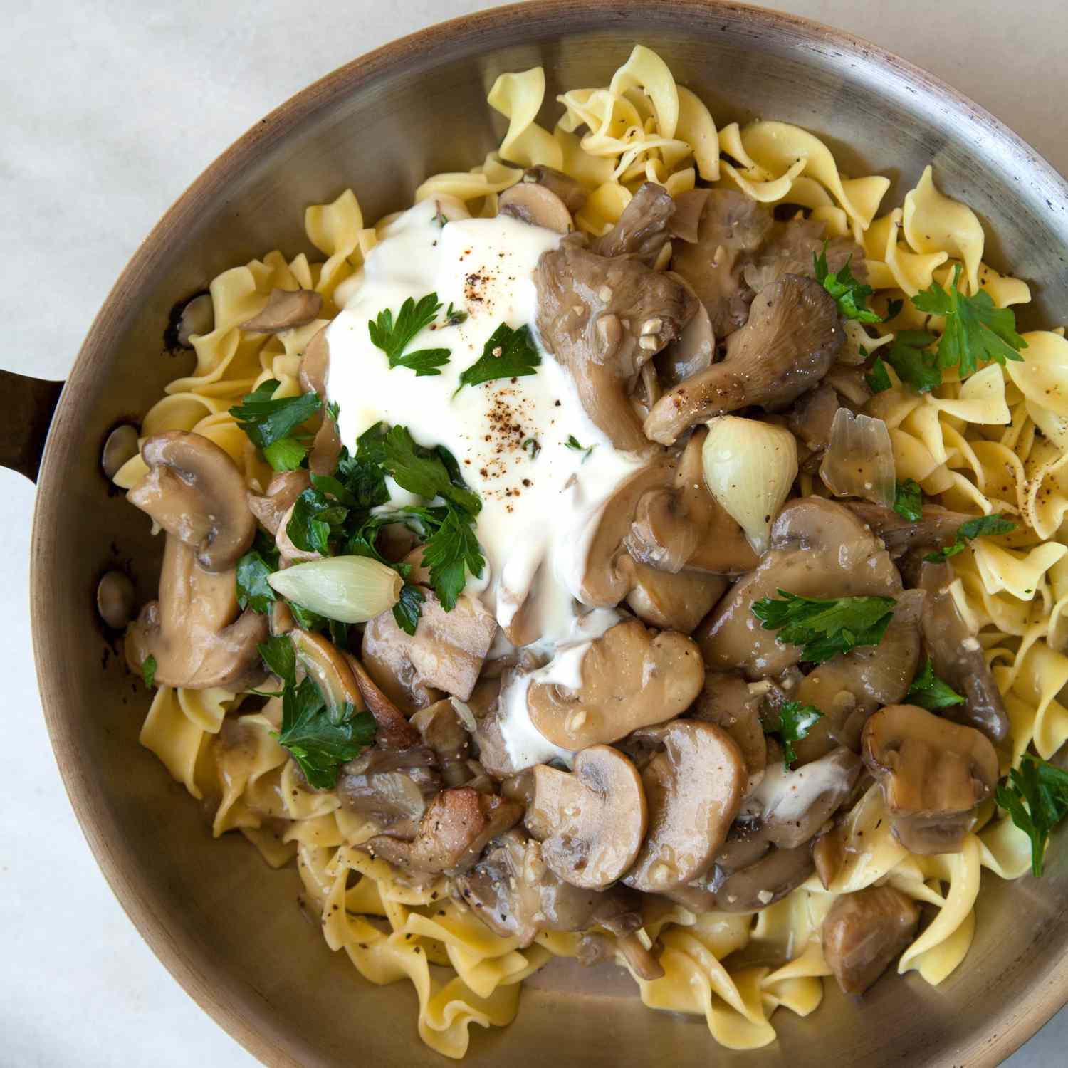 Mushroom Stroganoff