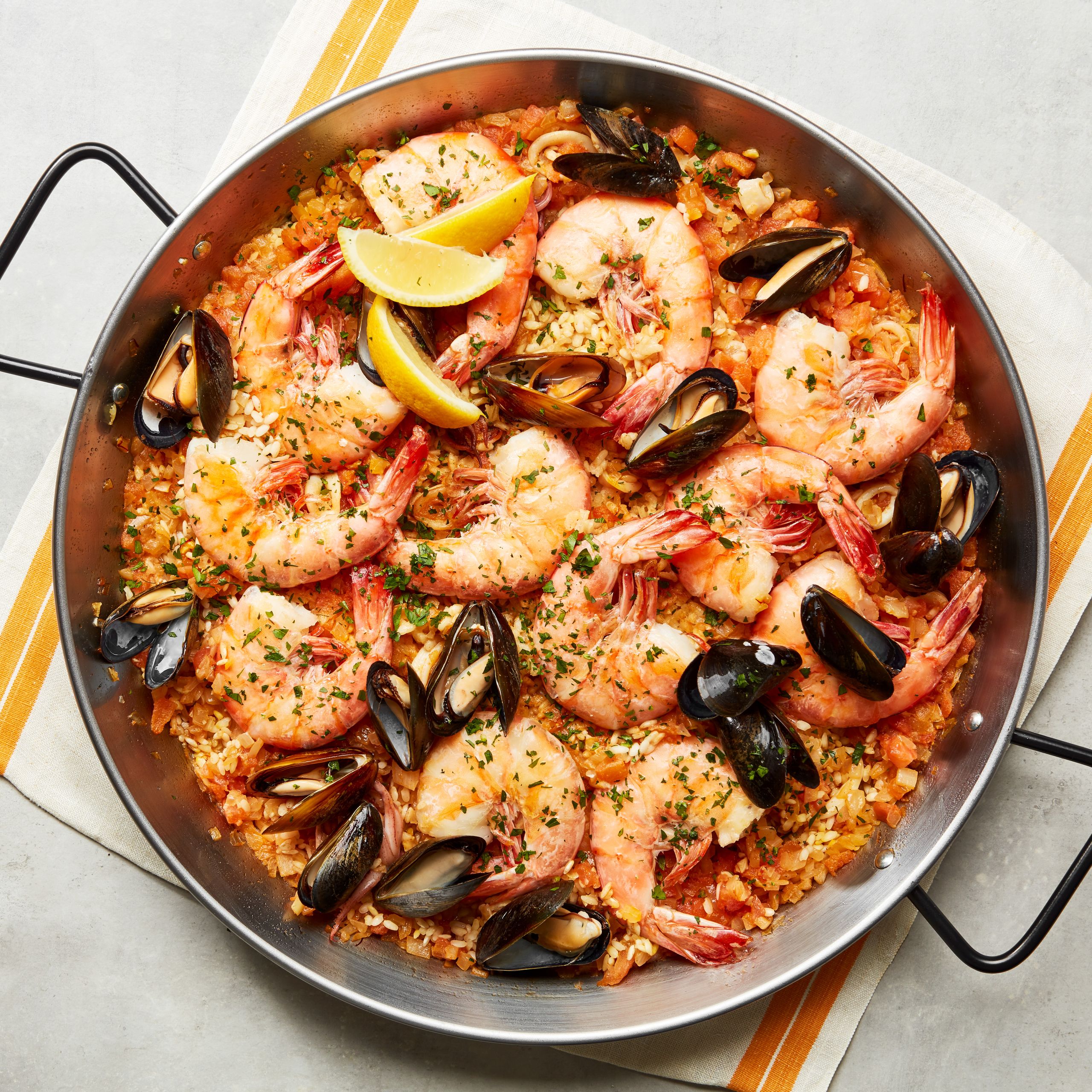 Spanish Seafood Paella