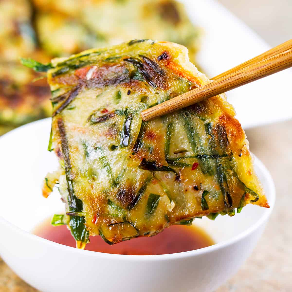 Korean Pajeon (Scallion Pancake)