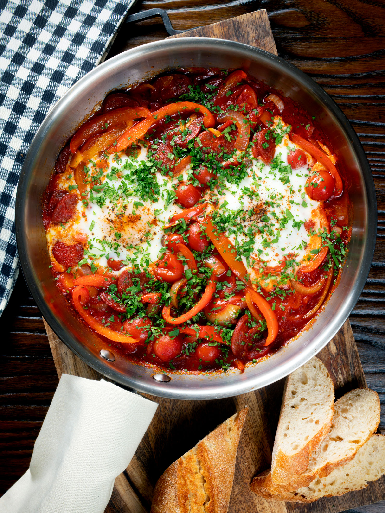 Shakshuka with Chorizo