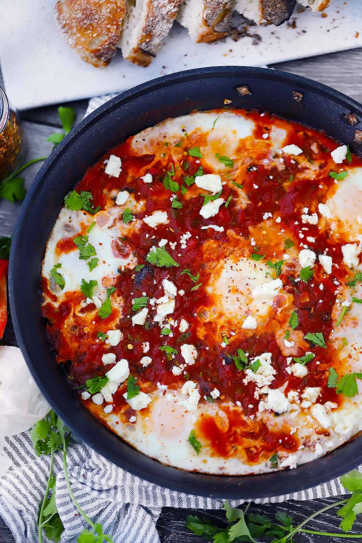 Shakshuka with Feta