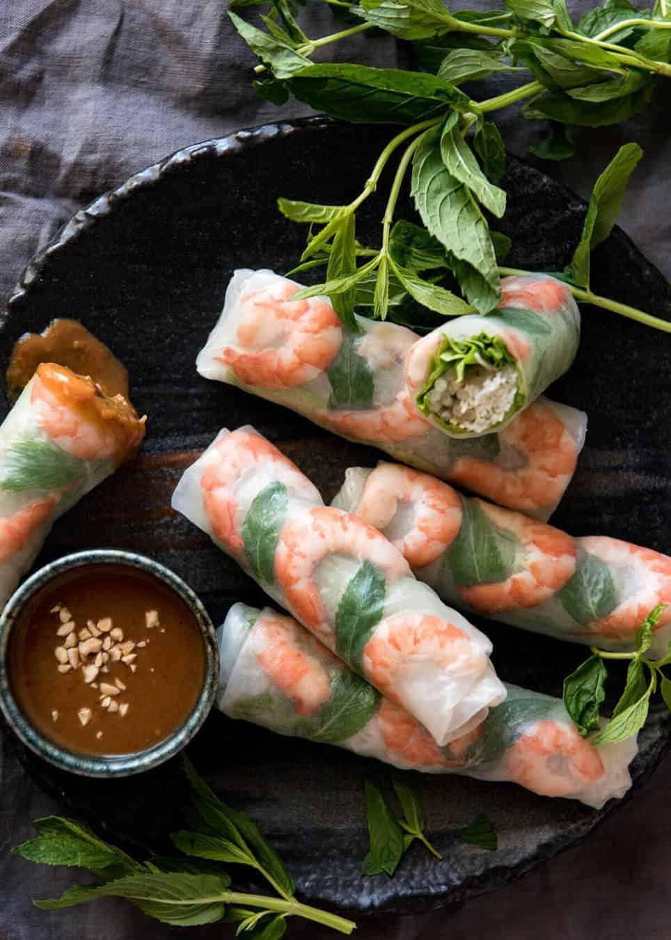 Vietnamese Fresh Spring Rolls